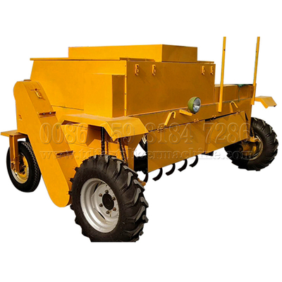 Mobile Organic Fertilizer Compost Machine Animal Manure Fermentation Compost Turner