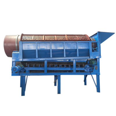 Heavy Duty Rotary Drum Compost Waste Mobile Waste Screening Machine Mining Trommel Screen